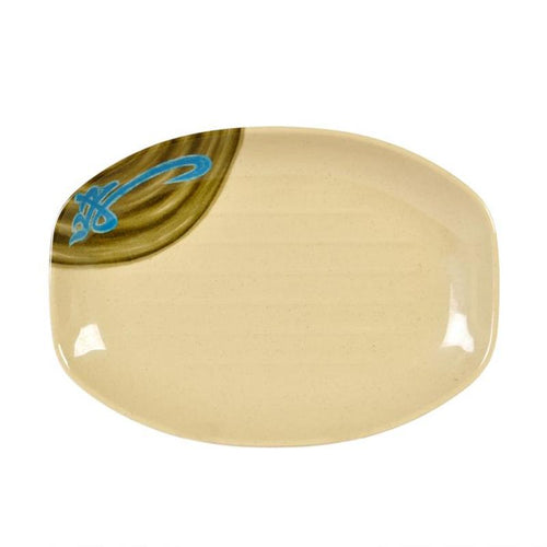 Thunder Group Melamine Asian 23 OZ, 10 3/4" X 7 7/8" TERIYAKI TRAY, WEI , 1 doz