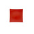 Thunder Group Melamine Asian 12 3/8 FLARE PLATE, 2 DEEP, PURE RED, 1 doz