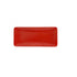 Thunder Group Melamine Asian 11 1/4 X 5 RECTANGULAR PLATE, PURE RED, 1 doz
