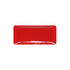 Thunder Group Melamine Asian 11 1/4 X 5 RECTANGULAR PLATE, PURE RED, 1 doz