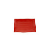 Thunder Group Melamine Asian 11 1/4 X 7 1/4 WAVE RECTANGULAR PLATE, PURE RED, 1 doz