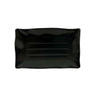 Thunder Group Melamine Asian 13 1/2" X 9 1/8" WAVE RECTANGULAR PLATE, BLACK , 1 doz