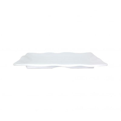 Thunder Group Melamine Asian 13 1/2" X 9 1/8" WAVE RECTANGULAR PLATE, 1 doz