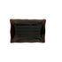 Thunder Group Melamine Asian 13 1/2" X 9 1/8" WAVE RECTANGULAR PLATE, TENMOKU, 1 doz