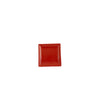 Thunder Group Melamine Asian 4 1/2 SQUARE PLATE, 1/2 DEEP, PURE RED, 1 doz