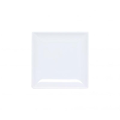 Thunder Group Melamine Asian 4 1/2" SQUARE PLATE, 1/2" DEEP, 1 doz