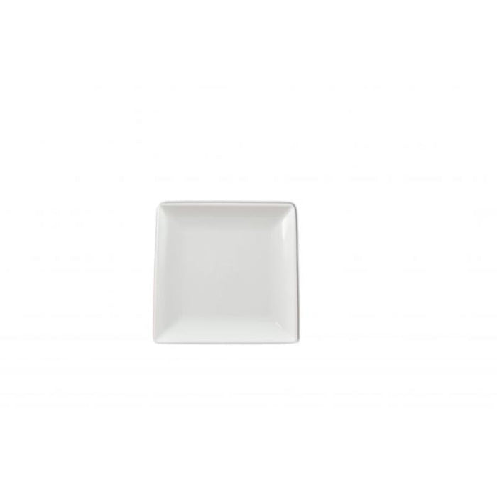 Thunder Group Melamine Asian 4 1/2" SQUARE PLATE, 1/2" DEEP, 1 doz