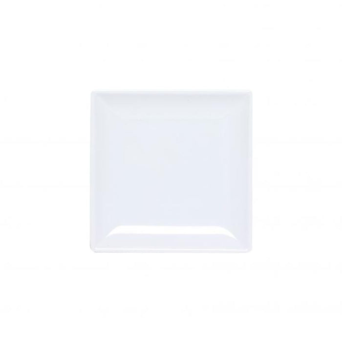 Thunder Group Melamine Asian 4 1/2" SQUARE PLATE, 1/2" DEEP, 1 doz