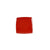 Thunder Group Melamine Asian 10 SQUARE PLATE, 1 DEEP, PURE RED, 1 doz