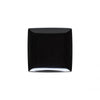 Thunder Group Melamine Asian 12" SQUARE PLATE, 1" DEEP, BLACK , 1 doz