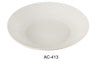 Yanco AC-413 ABCO 13" Salad Plate, Shape: Round, Color: White, Material: China, Pack of 12