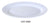 Yanco CAT-2020 Catering Oval Plate, Shape: Oval, Color: White, Material: Melamine, Pack of 6