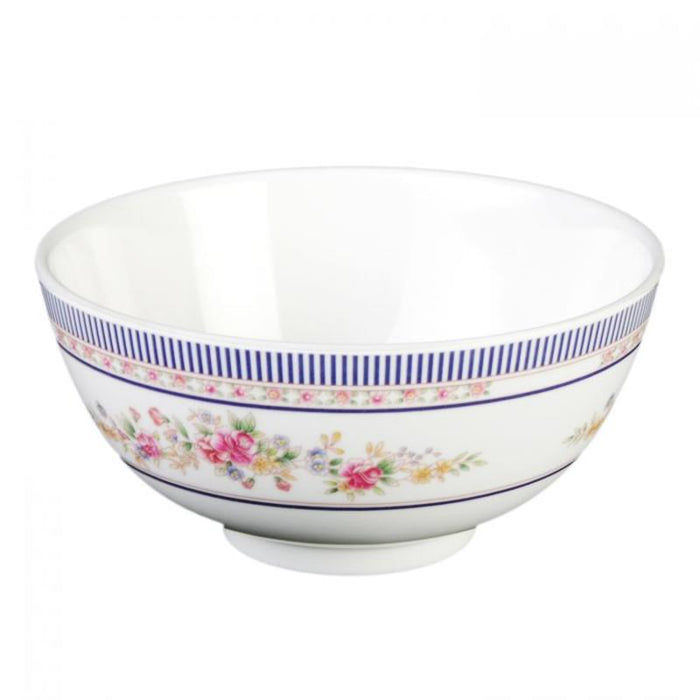 Thunder Group Melamine Asian 12 OZ, 4 7/8" RICE BOWL, ROSE, 1 doz