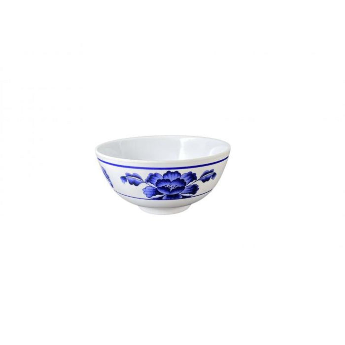 Thunder Group Melamine Asian 12 OZ, 4 7/8" RICE BOWL, LOTUS,1 doz