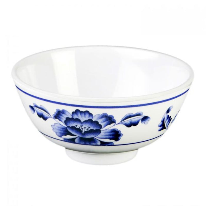 Thunder Group Melamine Asian 12 OZ, 4 7/8" RICE BOWL, LOTUS,1 doz