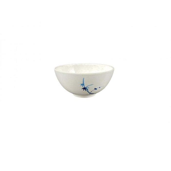 Thunder Group Melamine Asian 9 OZ, 4 3/8" SOUP BOWL, BLUE BAMBOO,1 doz