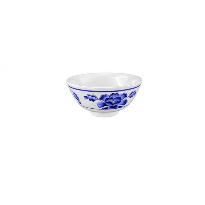 Thunder Group Melamine Asian 9 OZ, 4 3/8" RICE BOWL, LOTUS,1 doz