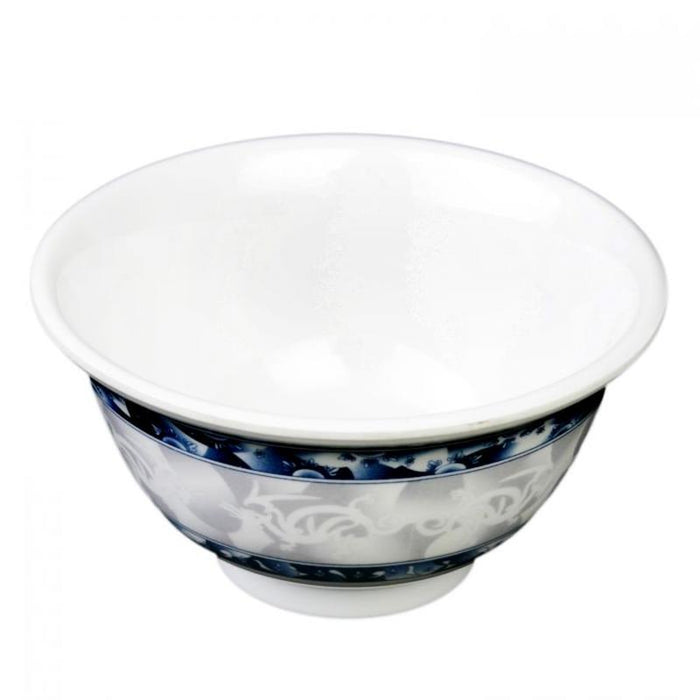 Thunder Group Melamine Asian 6 OZ, 3 3/4" RICE BOWL, BLUE DRAGON, 2 doz