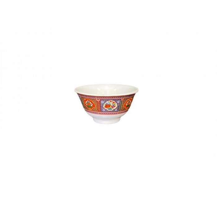 Thunder Group Melamine Asian 6 OZ, 3 3/4" RICE BOWL, PEACOCK,  2 doz