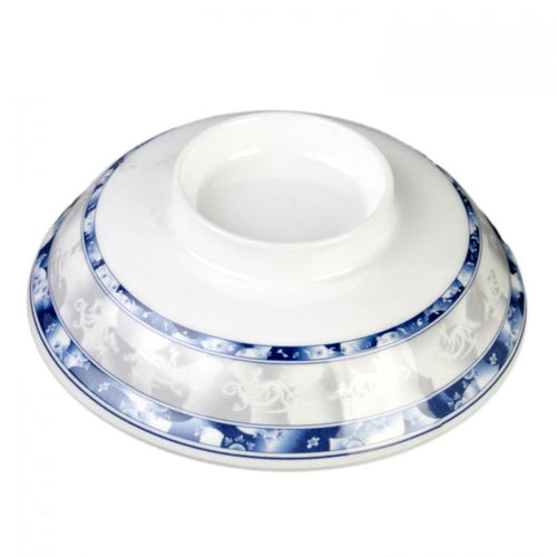 Thunder Group Melamine Asian 5 1/4", NOODLE BOWL LID ONLY, BLUE DRAGON,1 doz