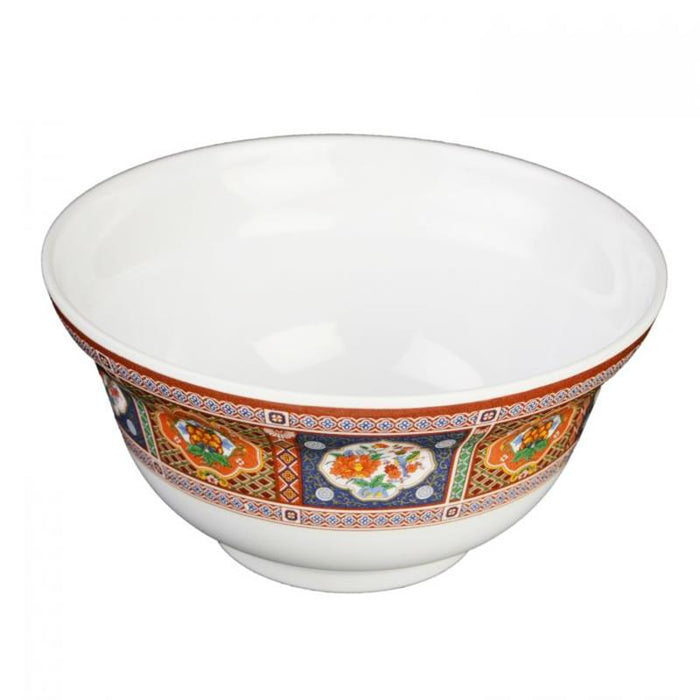 Thunder Group Melamine Asian 20 OZ, 5 3/4" NOODLE BOWL, PEACOCK (LID SOLD SEPARATELY), 1 doz