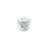 Thunder Group Melamine Asian 14 OZ, 4 1/4" SPECIAL BOWL W/ LID, BLUE BAMBOO,1 doz