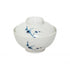 Thunder Group Melamine Asian 10 OZ, 4 1/2" SPECIAL BOWL W/ LID, BLUE BAMBOO,1 doz