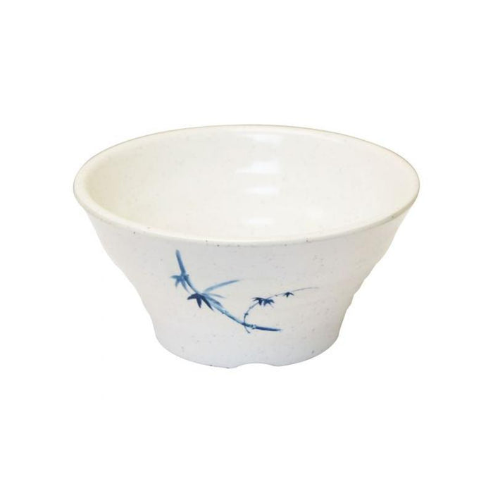 Thunder Group Melamine Asian 8 OZ, 4 3/8" DEEP SAUCER, BLUE BAMBOO,1 doz