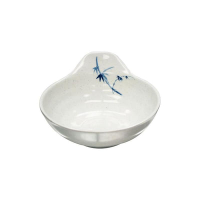 Thunder Group Melamine Asian 6 OZ, 4 1/2" SAUCER, BLUE BAMBOO,1 doz