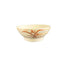 Thunder Group Melamine Asian 38.5 OZ, 8" WAVE SOUP BOWL, GOLD ORCHID, 1 doz