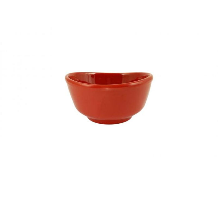 Thunder Group Melamine Asian 11 OZ, 4 1/2 X 2 1/4 BOWL, PURE RED, 1 doz