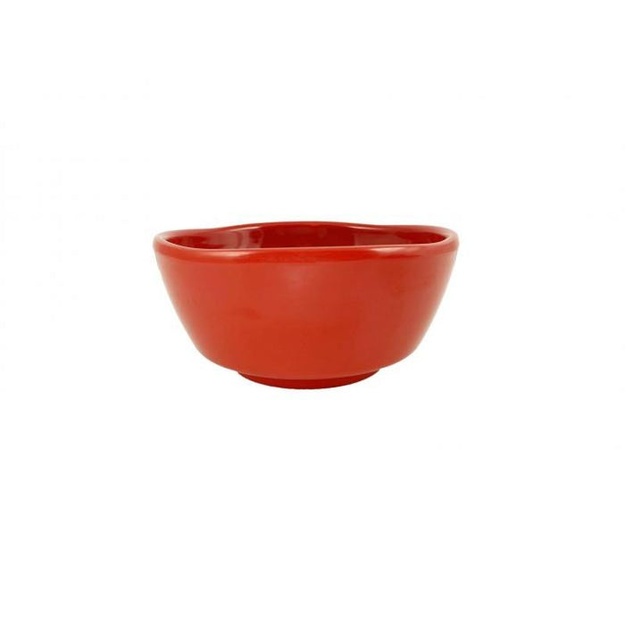 Thunder Group Melamine Asian 19 OZ, 5 5/8 X 2 1/2 BOWL, PURE RED, 1 doz