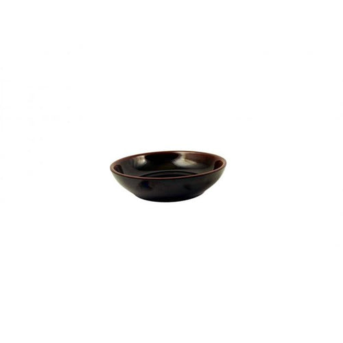 Thunder Group Melamine Asian 9 OZ, 5 1/2" BOWL (FLAT), TENMOKU, 1 doz