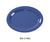 Yanco MS-213BU Mile Stone Oval Platter, Shape: Oval, Color: Blue, Material: Melamine, Pack of 12