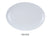 Yanco CO-210 Coupe Pattern Oval Platter, Shape: Oval, Color: White, Material: Melamine, Pack of 24