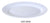 Yanco CAT-2016 Catering Oval Plate, Shape: Oval, Color: White, Material: Melamine, Pack of 6