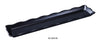 Yanco DC-6021B Deli Collection Scallop Edged Display Tray, Shape: Rectangular, Color: Black, Material: Melamine, Pack of 12