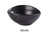 Yanco  NB-803 Noble Black Sauce Dish, Shape: Oval, Color: Black, Material: China, Pack of 36