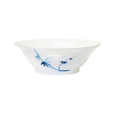 Thunder Group Melamine Asian 35 OZ, 8" SPECIAL DEEP BOWL, BLUE BAMBOO,1 doz