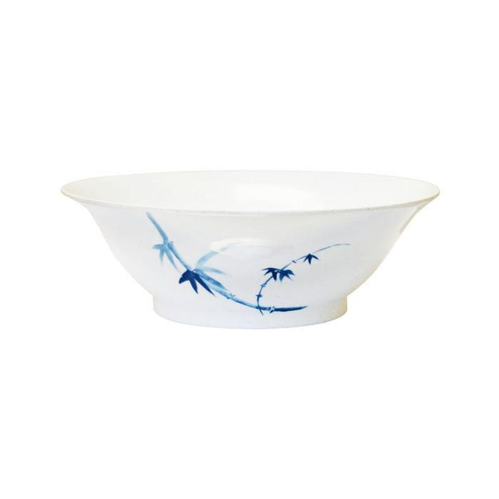 Thunder Group Melamine Asian 35 OZ, 8" SPECIAL DEEP BOWL, BLUE BAMBOO,1 doz