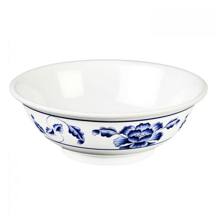 Thunder Group Melamine Asian 22 OZ, 6 7/8" RIMLESS BOWL, LOTUS,1 doz