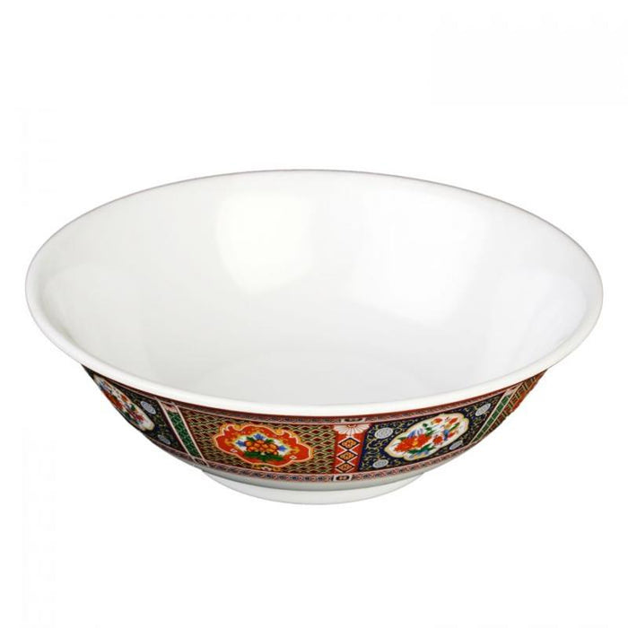 Thunder Group Melamine Asian 21 OZ, 6" SWIRL BOWL, PEACOCK, 1 doz