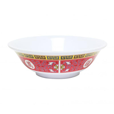 Thunder Group Melamine Asian 22 OZ, 6 7/8" RIMLESS BOWL, LONGEVITY, 1 doz