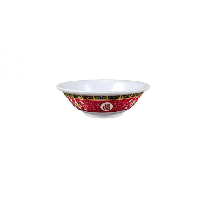 Thunder Group Melamine Asian 22 OZ, 6 7/8" RIMLESS BOWL, LONGEVITY, 1 doz