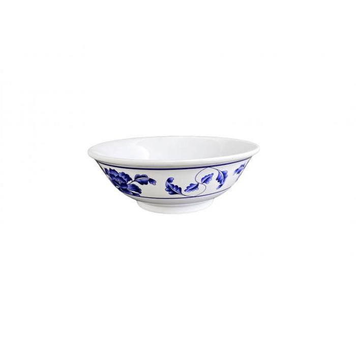 Thunder Group Melamine Asian 32 OZ, 7 1/2" RIMLESS BOWL, LOTUS,1 doz