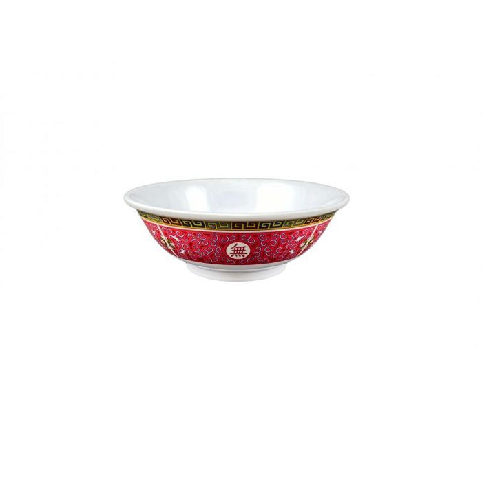 Thunder Group Melamine Asian 32 OZ, 7 1/2" RIMLESS BOWL, LONGEVITY, 1 doz