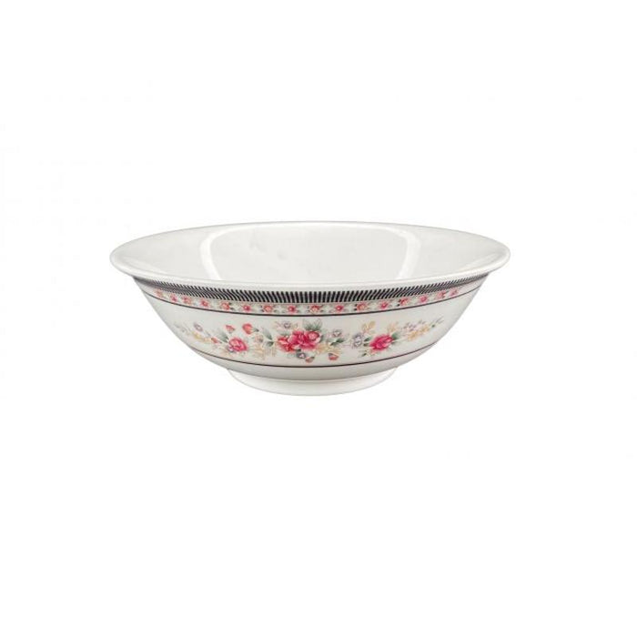 Thunder Group Melamine Asian 36 OZ, 8" RIMLESS BOWL, ROSE, 1 doz