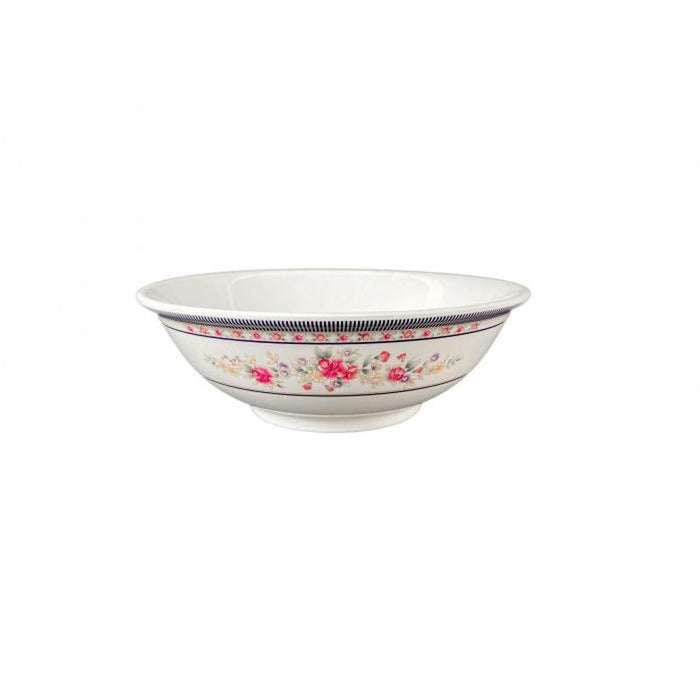 Thunder Group Melamine Asian 52 OZ, 8 3/4" RIMLESS BOWL, ROSE, 1 doz