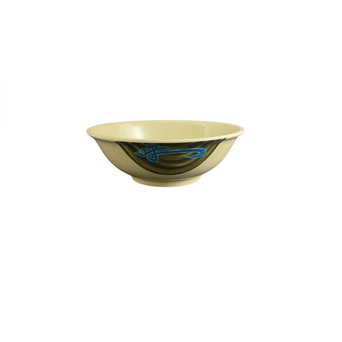 Thunder Group Melamine Asian 52 OZ, 8 3/4" RIMLESS BOWL, WEI , 1 doz