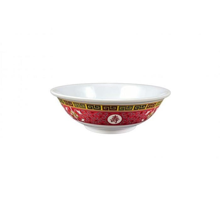 Thunder Group Melamine Asian 52 OZ, 8 3/4", RIMLESS BOWL, LONGEVITY, 1 doz